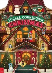 Sticker Countdown: Christmas hind ja info | Väikelaste raamatud | kaup24.ee