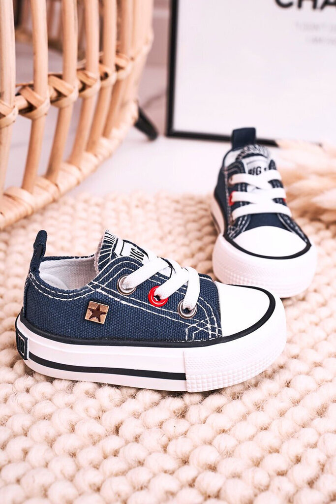 Laste klassikalised madalad tossud BIG STAR HH374195 Navy 13716-9 цена и информация | Laste spordijalatsid | kaup24.ee