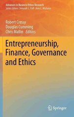 Entrepreneurship, Finance, Governance and Ethics 2013 ed. hind ja info | Majandusalased raamatud | kaup24.ee