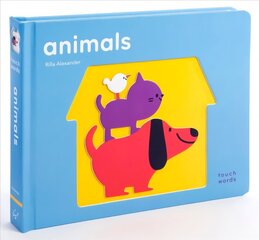 TouchWords: Animals цена и информация | Книги для малышей | kaup24.ee