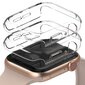 Ringke Slim Watch Case Set 2x Case for Watch 6 44mm / Watch 5 44mm / Watch 4 44mm / Watch SE 44mm Transparent + Transparent (SLAP0033) (Transparent) цена и информация | Nutikellade ja nutivõrude tarvikud | kaup24.ee