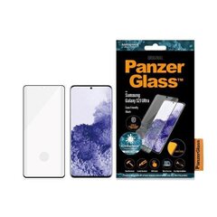 PanzerGlass Pro E2E Microfracture Sam S21 Ultra G998 Case Friendly Finger Print AntiBacterial black / black цена и информация | Защитные пленки для телефонов | kaup24.ee