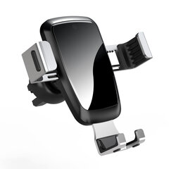 Gravity smartphone car holder, black air vent grille (YC08) hind ja info | Mobiiltelefonide hoidjad | kaup24.ee