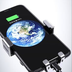 Gravity smartphone car holder, black air vent grille (YC08) цена и информация | Держатели для телефонов | kaup24.ee