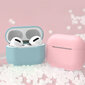 Case for AirPods Pro silicone soft cover for headphones pink (case C) (Pink) цена и информация | Kõrvaklappide tarvikud | kaup24.ee