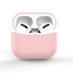 Case for AirPods Pro silicone soft cover for headphones pink (case C) (Pink) цена и информация | Аксессуары для наушников | kaup24.ee