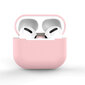 Case for AirPods Pro silicone soft cover for headphones pink (case C) (Pink) цена и информация | Kõrvaklappide tarvikud | kaup24.ee