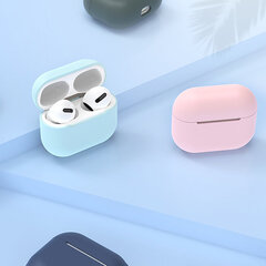 Case for AirPods 2 / AirPods 1 silicone soft cover for headphones pink (case C) (Pink) hind ja info | Kõrvaklapid | kaup24.ee