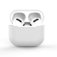 Case for AirPods 2 / AirPods 1 silicone soft cover for headphones white (case C) (White) hind ja info | Kõrvaklapid | kaup24.ee