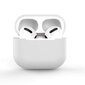 Case for AirPods 2 / AirPods 1 silicone soft cover for headphones white (case C) (White) hind ja info | Kõrvaklapid | kaup24.ee