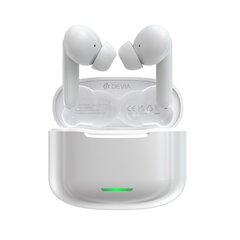 Devia Bluetooth earphones TWS Star E1 white with ANC цена и информация | Наушники | kaup24.ee