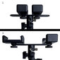 Dual adjustable smartphone holder with tripod black (E-type live dual camera) цена и информация | Mobiiltelefonide hoidjad | kaup24.ee