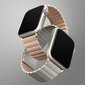 Uniq strap Revix Apple Watch Series 4/5/6/7 / SE 44 / 45mm. Reversible Magnetic pink-beige / pink-beige цена и информация | Nutikellade ja nutivõrude tarvikud | kaup24.ee