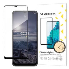 Wozinsky super tough full glue tempered glass full screen with frame case friendly nokia g21 / g11 black hind ja info | Ekraani kaitsekiled | kaup24.ee