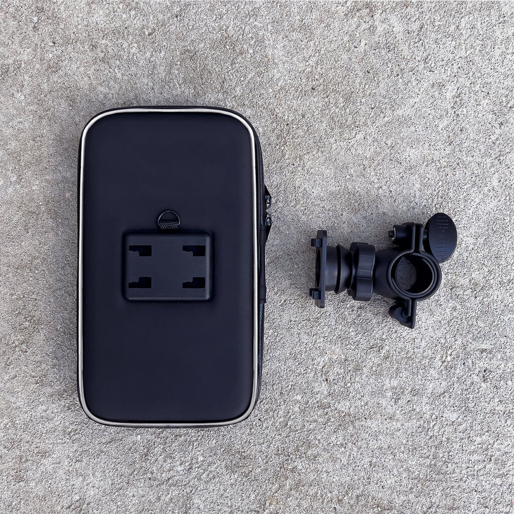 Wozinsky phone holder for bike, motorcycle, scooters black (WBHBK7) hind ja info | Mobiiltelefonide hoidjad | kaup24.ee