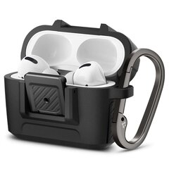 Spigen LOCK FIT AIRPODS PRO 1/2 MATTE BLACK hind ja info | Kõrvaklappide tarvikud | kaup24.ee