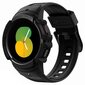 Spigen RUGGED ARMOR &quot;PRO&quot; GALAXY Watch 4/5 (44 MM) BLACK цена и информация | Nutikellade ja nutivõrude tarvikud | kaup24.ee