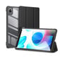 Dux Ducis Toby Armored Flip Smart Case for Realme Pad Mini with Stylus Holder Black цена и информация | Tahvelarvuti kaaned ja kotid | kaup24.ee