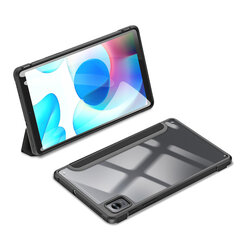 Dux Ducis Toby Armored Flip Smart Case for Realme Pad Mini with Stylus Holder Black цена и информация | Чехлы для планшетов и электронных книг | kaup24.ee