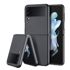 Dux Ducis Fino case is made of nylon material for Samsung Galaxy Z Flip4 black (Black) hind ja info | Telefoni kaaned, ümbrised | kaup24.ee