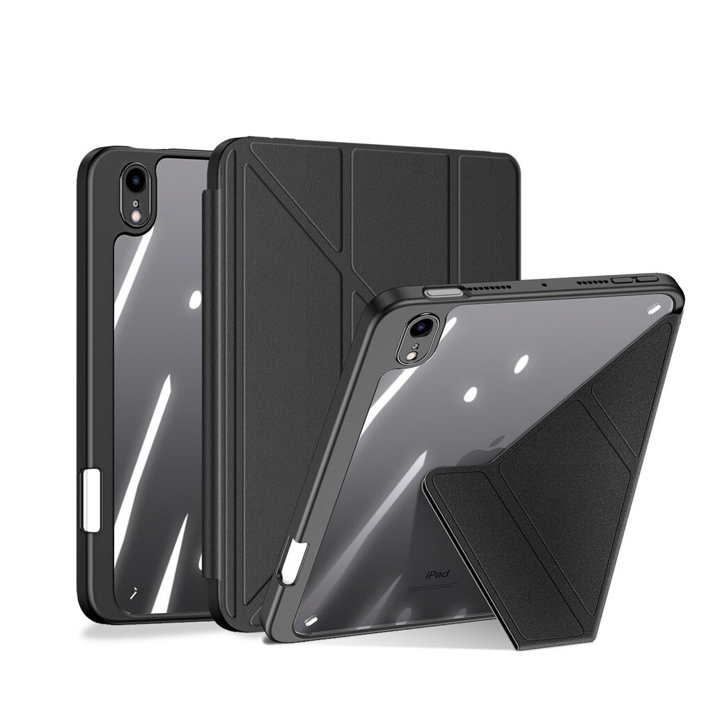 Dux Ducis Magi case for iPad mini 2021 smart cover with stand and storage for Apple Pencil black (Black) цена и информация | Tahvelarvuti kaaned ja kotid | kaup24.ee