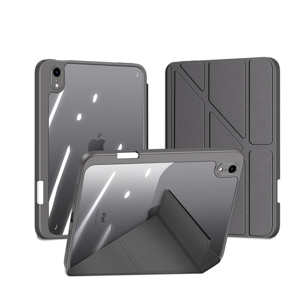 Dux Ducis Magi case for iPad mini 2021 smart cover with stand and storage for Apple Pencil gray (Grey) hind ja info | Tahvelarvuti kaaned ja kotid | kaup24.ee