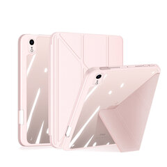 Dux Ducis Magi case for iPad mini 2021 smart cover with stand and storage for Apple Pencil pink (Pink) цена и информация | Чехлы для планшетов и электронных книг | kaup24.ee