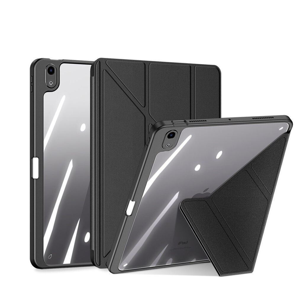 Dux Ducis Magi case for iPad Air (5th generation) / (4th generation) smart cover with stand and storage for Apple Pencil black (Black) hind ja info | Tahvelarvuti kaaned ja kotid | kaup24.ee