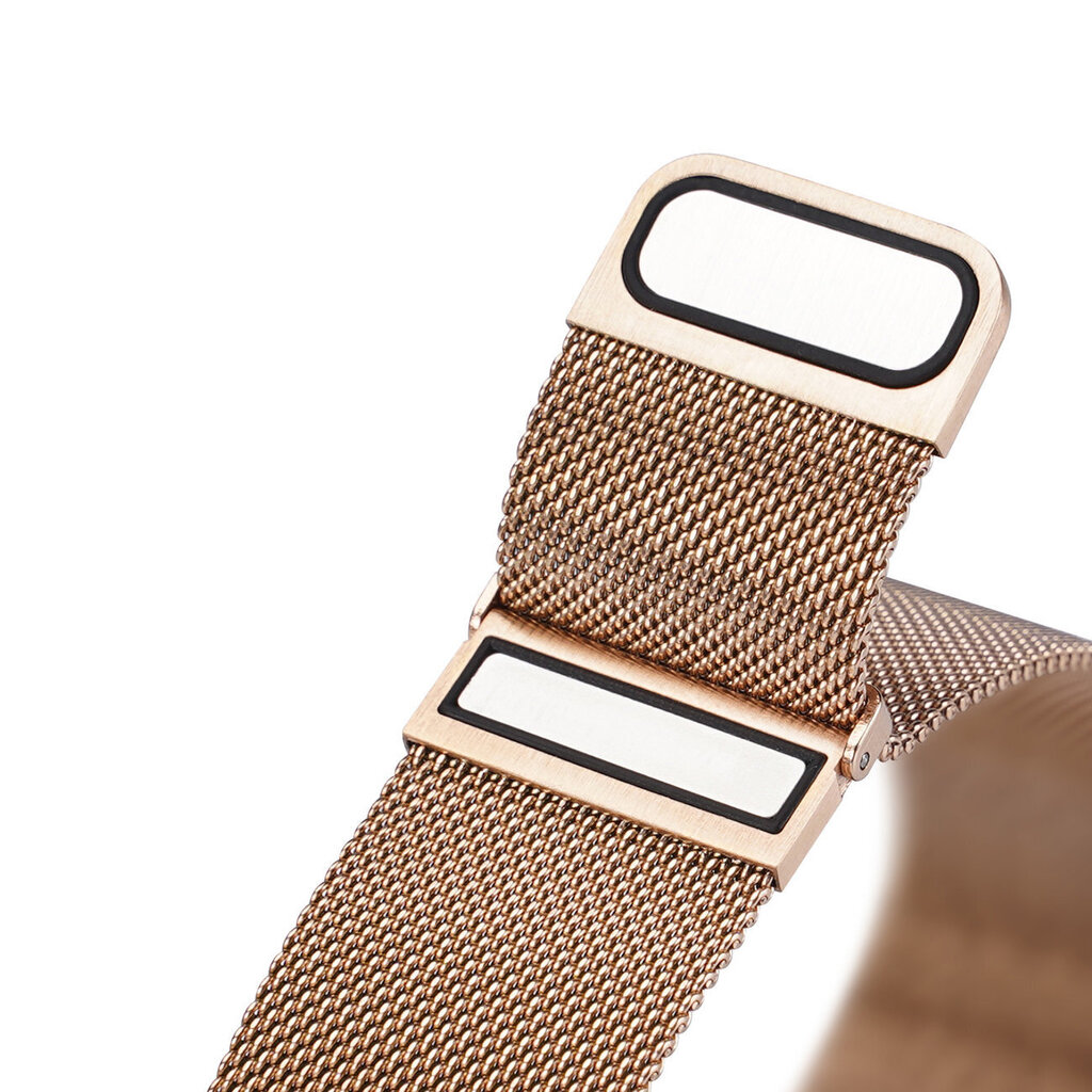 Dux Ducis Magnetic Strap Wristband for Samsung Galaxy Watch / Huawei Watch / Honor Watch (20mm band) Magnetic Wristband Gold (Milanese Version) (Gold) hind ja info | Nutikellade ja nutivõrude tarvikud | kaup24.ee