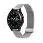 Dux Ducis Magnetic Strap Wristband for Samsung Galaxy Watch / Huawei Watch / Honor Watch / Xiaomi Watch (22mm band) Magnetic Wristband Silver (Milanese Version) (Silver) hind ja info | Nutikellade ja nutivõrude tarvikud | kaup24.ee