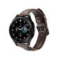Dux Ducis Leather Strap Strap For Samsung Galaxy Watch / Huawei Watch / Honor Watch / Xiaomi Watch (22mm band) Leather Wristband Dark Brown (Business Version) (Ciemnobrązowy) цена и информация | Nutikellade ja nutivõrude tarvikud | kaup24.ee