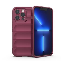 Magic Shield Case case for iPhone 13 Pro elastic armored sleeve burgundy (burgundy) hind ja info | Telefoni kaaned, ümbrised | kaup24.ee