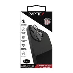 Raptic X-Doria Armor Camera Glass iPhone 14 Plus tempered glass for rear camera цена и информация | Ekraani kaitsekiled | kaup24.ee