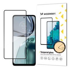Wozinsky Super Durable Full Glue Tempered Glass Full Screen With Frame Case Friendly Motorola Moto G62 Black цена и информация | Защитные пленки для телефонов | kaup24.ee
