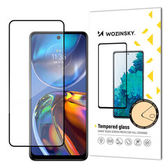 Wozinsky Super Durable Full Glue Tempered Glass Full Screen With Frame Case Friendly Motorola Moto E32 Black цена и информация | Защитные пленки для телефонов | kaup24.ee