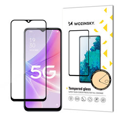 Wozinsky Super Durable Full Glue Tempered Glass Full Screen With Frame Case Friendly Realme Narzo 50 Black цена и информация | Защитные пленки для телефонов | kaup24.ee