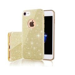 Glitter 3in1 for Samsung Galaxy S21 FE gold цена и информация | Чехлы для телефонов | kaup24.ee