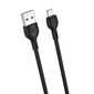 XO cable NB200 USB - Lightning 1,0m 2.1A black hind ja info | Kaablid ja juhtmed | kaup24.ee