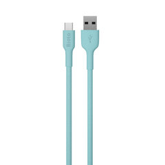 Bioio cable USB - microUSB 1,0 m 2,4A blue hind ja info | Mobiiltelefonide kaablid | kaup24.ee