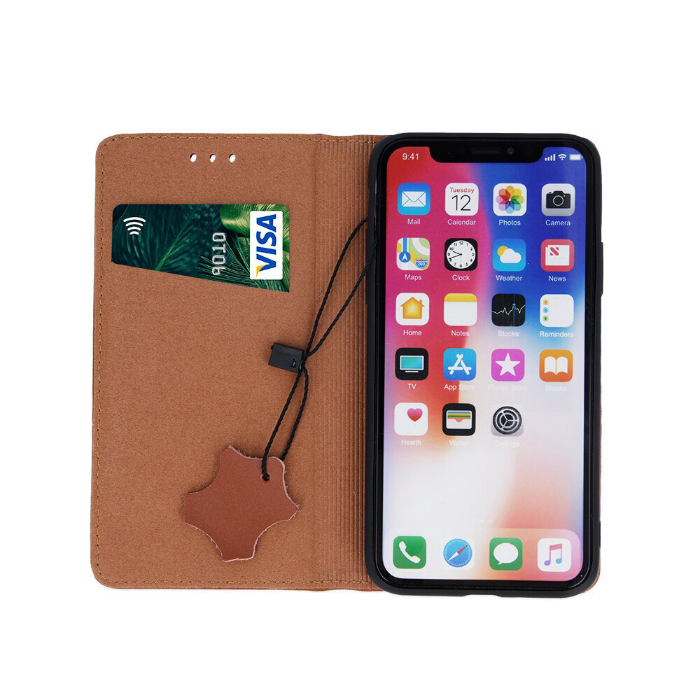 Genuine Leather Smart Pro case for iPhone 13 Mini 5,4&quot; brown hind ja info | Telefoni kaaned, ümbrised | kaup24.ee