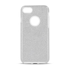 Glitter 3in1 case for Motorola Moto E20 4G silver цена и информация | Чехлы для телефонов | kaup24.ee