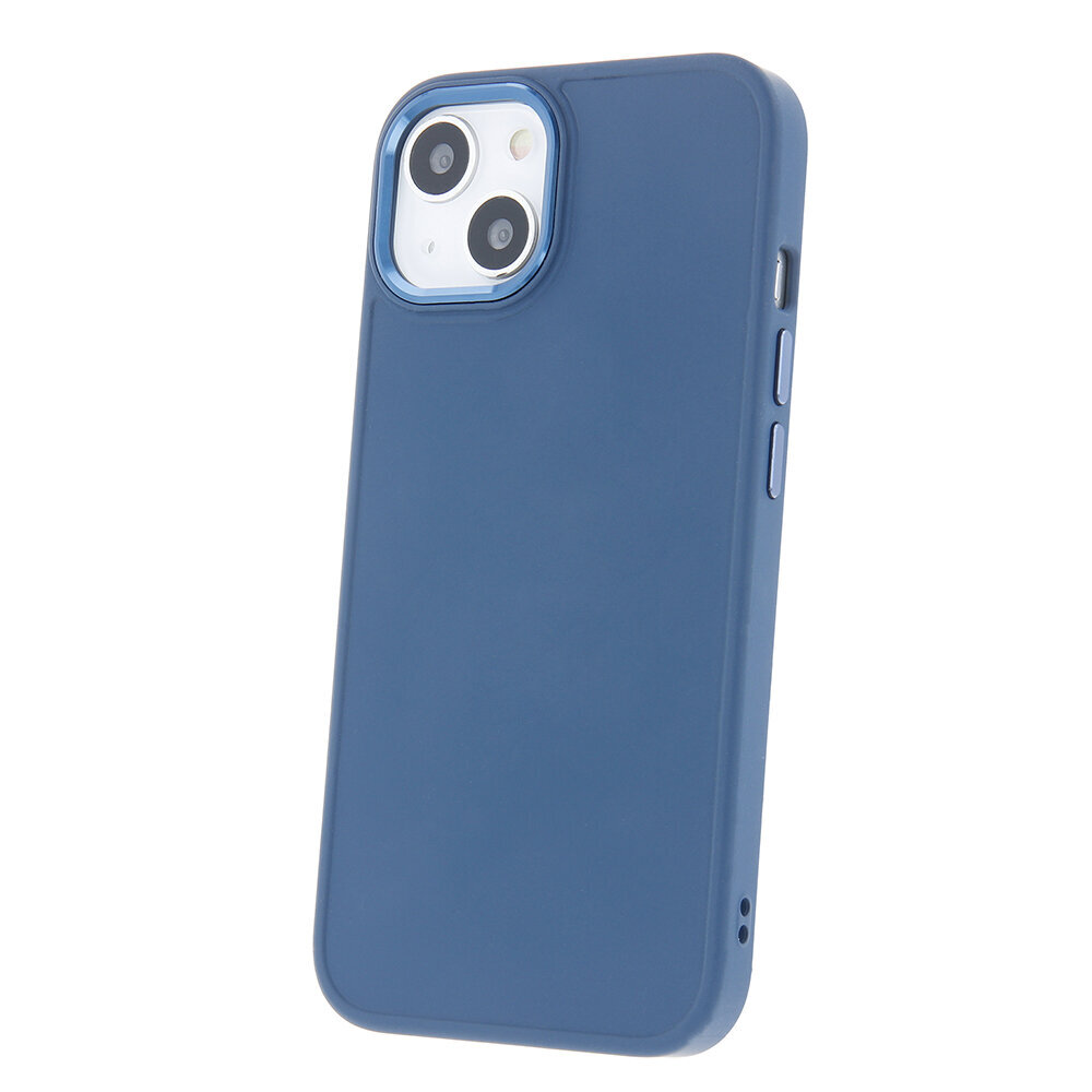 Satin case for Samsung Galaxy S22 Ultra dark blue цена и информация | Telefoni kaaned, ümbrised | kaup24.ee