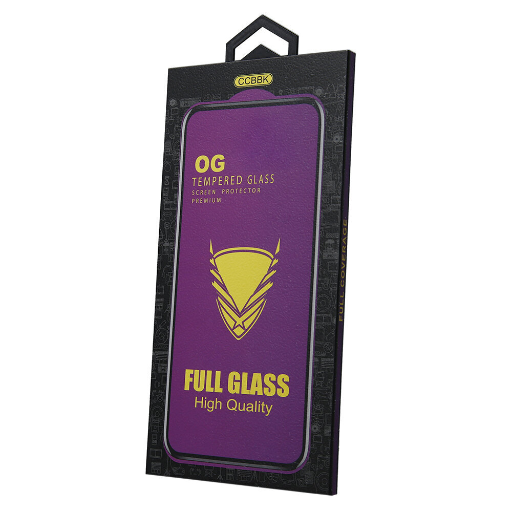 Tempered Glass OG Premium for Samsung Galaxy A52 4G / A52 5G / A52S 5G / A51 black frame hind ja info | Ekraani kaitsekiled | kaup24.ee