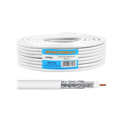 Coaxial cable 1Cu 48x0,12AL 25m hind ja info | Kaablid ja juhtmed | kaup24.ee