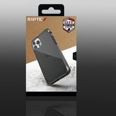 Raptic X-Doria Air Case for iPhone 14 Pro Max armored cover black (Black) цена и информация | Чехлы для телефонов | kaup24.ee