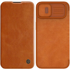 Nillkin Qin Pro Leather Case iPhone 14 Pro 6.1 2022 Brown (Brown) hind ja info | Telefoni kaaned, ümbrised | kaup24.ee