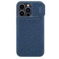 Nillkin Qin Cloth Pro Case Case For iPhone 14 Pro Max Camera Protector Holster Cover Flip Case Blue (Blue) цена и информация | Telefoni kaaned, ümbrised | kaup24.ee