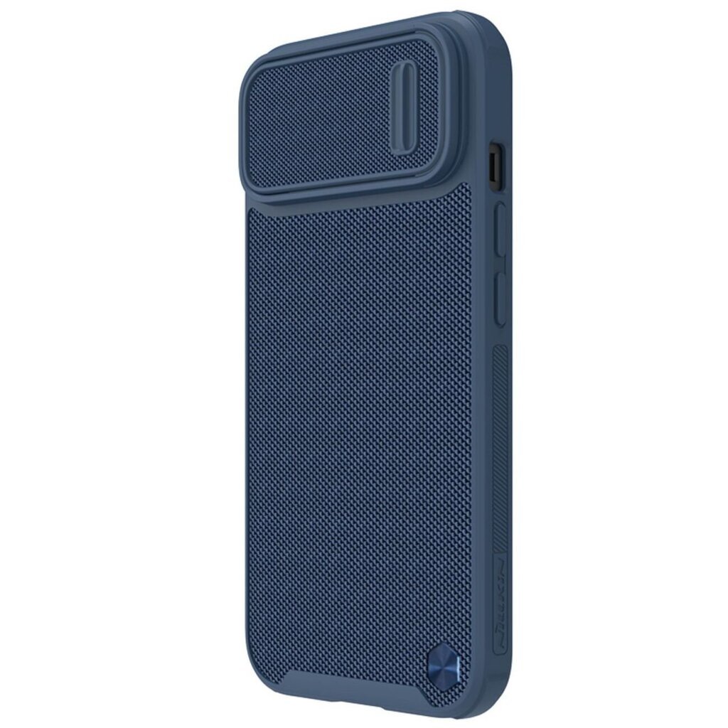 Nillkin Textured S Magnetic Case iPhone 14 MagSafe case with camera cover blue (Blue) hind ja info | Telefoni kaaned, ümbrised | kaup24.ee