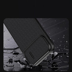 Nillkin Textured S Magnetic Case for iPhone 14 Pro Max MagSafe cover with camera cover black (Black) hind ja info | Telefoni kaaned, ümbrised | kaup24.ee
