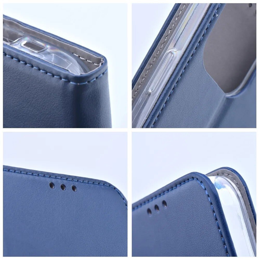 Smart Magnetic case for Samsung Galaxy A13 4G navy blue цена и информация | Telefoni kaaned, ümbrised | kaup24.ee